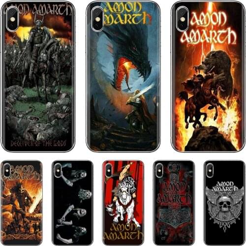 Amon Amarth Fire Bird Rock Band Soft Case Cover For Samsung Galaxy A10 A30 A40 A50 A60 A70 a12 a31 a41 a51 a71 a20e a21s M30
