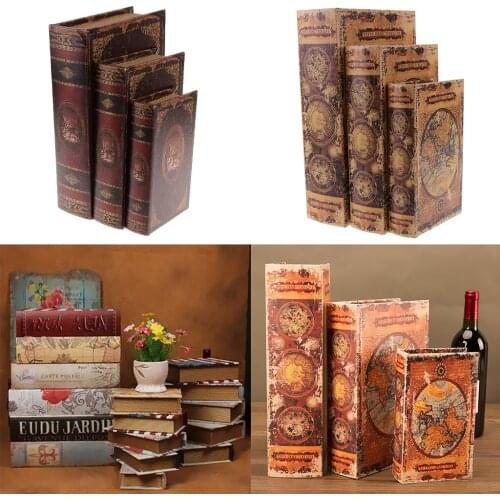 1pcs Large Simulation Book Props With Secret Hidden Compartment Safe Box To Hide Jewelry Money For Home Office Decor