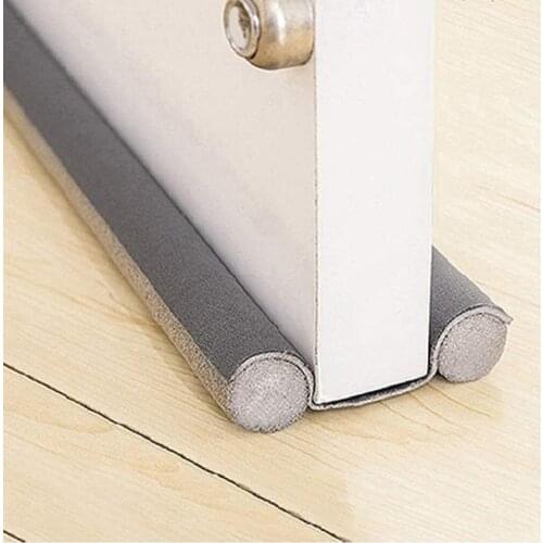 1/2/5/6/8pcs Draft Door Blocker Foam Bottom Doorstop Home Gate DIY Soundproof Sealing Strip Universal Door Bottom Guard
