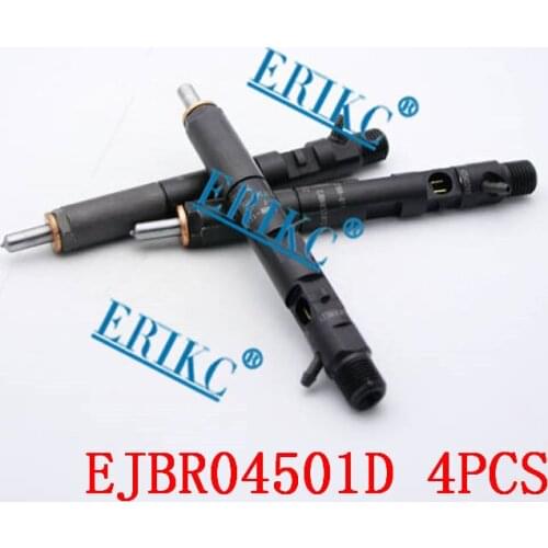 ERIKC 4PCS 4501D Common Rail Injector EJBR04501D A6640170121 EJBR0 4501D For DELPHI Ssangyong Actyon Kyron 200 2.0L