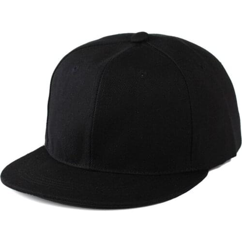 Hats Men Women Baseball Caps Solid Hip-Hop Snapback Solid Colors Bone European Style Classic Fashion Trend Flat Hat Visor
