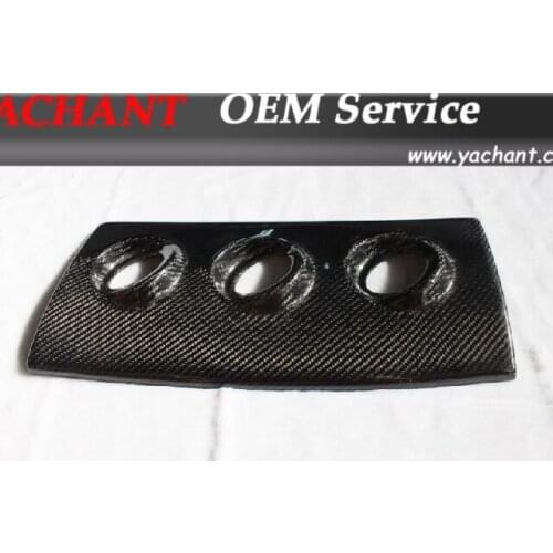 Carbon Fiber Guage Pod Cover Fit For 1993-1998 TOYOTA Supra MKIV JZA80 RHD