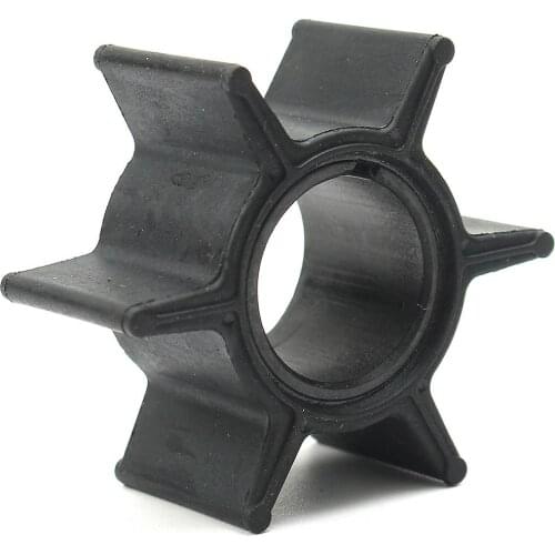 Water Pump Impeller For Tohatsu &Mercury 25/30/40HP Outboard Motor 345-65021-0 / 18-8923 Black Rubber 6 Blades Boat Parts