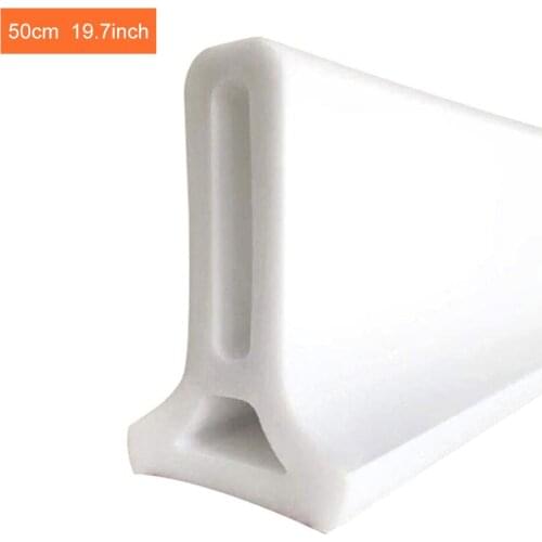 Kitchen Water Stopper Bathroom Floor Seal Shower Threshold Water Dam Shower Barrier Water Retention Threshold Home Floor