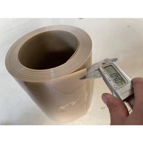 0.4MM PEEK (Polyetheretherketone) Sheet,Standard Tolerance Flat Gasket,Customize Size High Temperature Resistance Materials