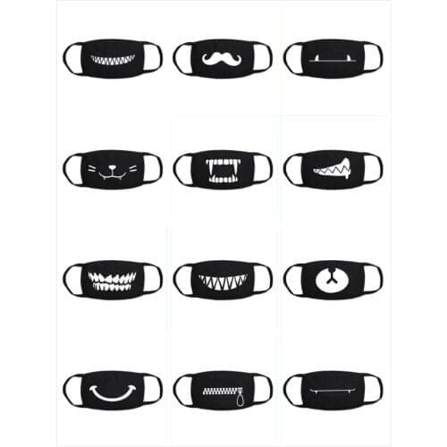 Mouth Mask With Design Funny Fabric For Making Mask Faces Washable Cotton Face Mask Cotton Face Mask Fun Print Masque Femme