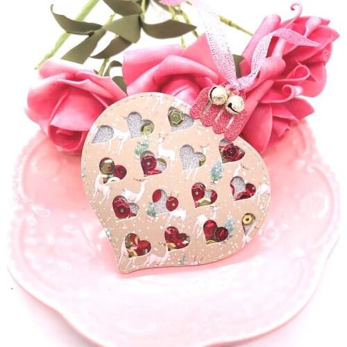 Christmas Ornament Metal Cutting Dies Stencils for Scrapbooking/photo album Decorative Embossing DIY Paper Cards