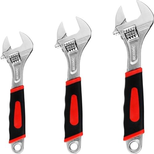 Moving Mouth Multi-Function Adjustable Wrench Spanner Stainless Steel Universal Spanner Mini Nut Key Hand Repair Tools Maximum