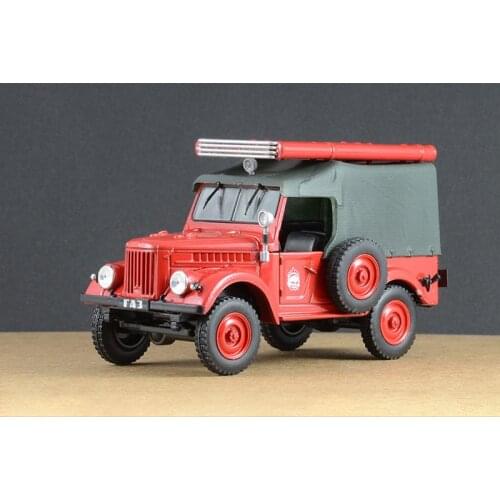 1/43 Alloy Car Model Former Soviet Union Russia GAZ69 Military Vehicle Nostalgic Classic Static Decoration Gifts Toys for Boys