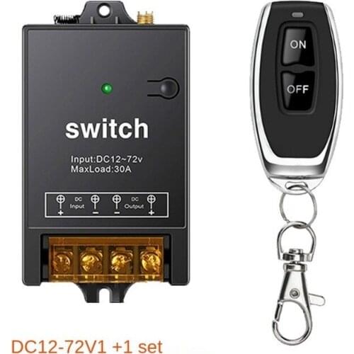 Switching Power Supply Voltage Protection Relay Remote Control Switch AC100V-240V 30A Remote Controller for Led Lights Switch