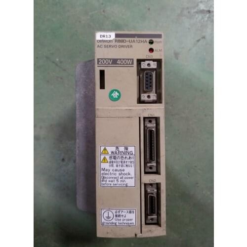 R88D-UA12HA SERVO DRIVER , used in good condition . 80% appearance new , good working , free shipping