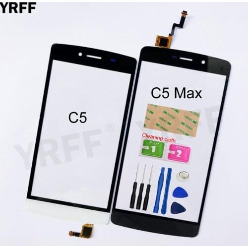 Touchscreen For TP-Link Neffos C5/C5 Max Touch Screen Digitizer Sensor Glass Panel Replacement