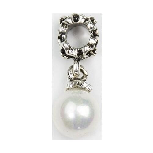 Venetian Pearl European Beads Fit Charms Bracelets & Bangles