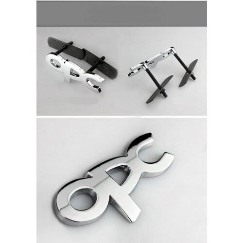 1 Pcs 3D Car decoration opc car sticker LINE badge exude personalized Car Stickers body emblem opc grill emblem stick