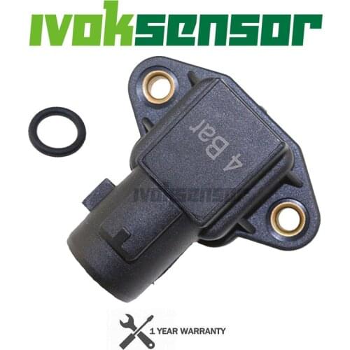 4 Bar Air Manifold Absolute Pressure MAP Sensor For Honda Civic Del Sol Accord CR-V Shuttle Prelude 37830-P05-A01 079800-4250