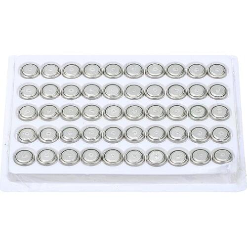 50pcs Alkaline Manganese Battery Button Coin Cell Battery AG10 LR54 LR1130 390 189 389A 389 1.5V For Watch Electronic Scale
