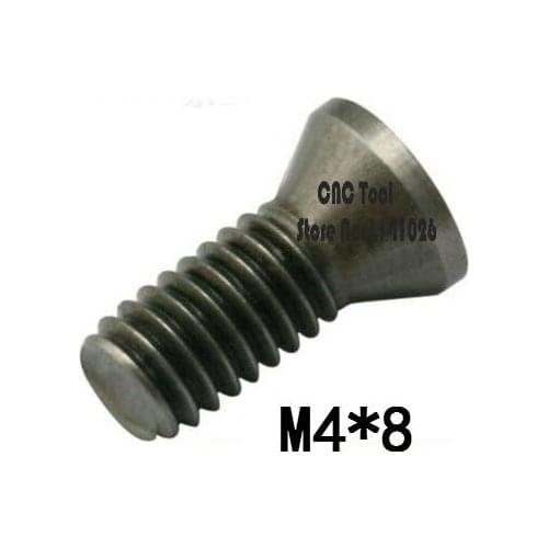 50pcs M4.0*8mm CNC lathe tool spare screws Torx screws ,Insert Torx Screw for Replaces Carbide Inserts lathe accessories