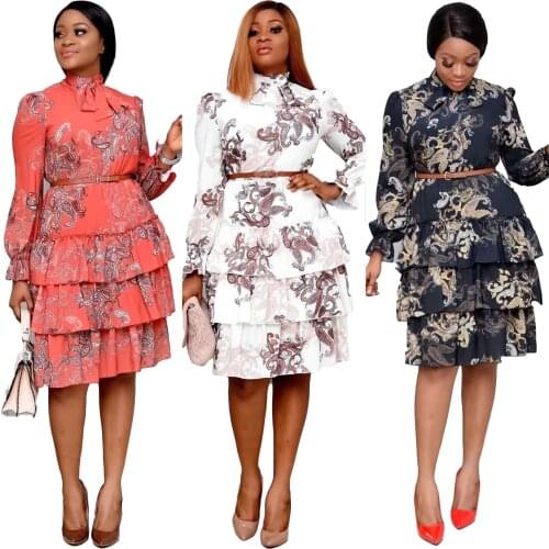 African Dresses For Women African Clothes Africa Dress Print Dashiki Clothing Ankara Plus Size Africa Woman Dress S-3XL
