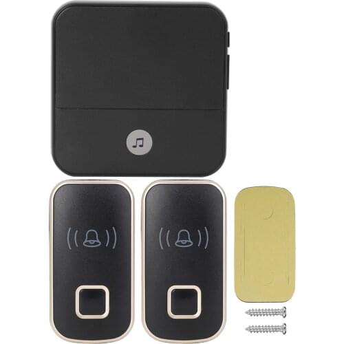 110db Home Wireless Chime Bell 300M Remote Doorbell Elderly Emegency Button Deaf Caller 1xreceiver+1xtransmitter