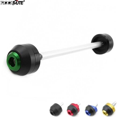 For Kawasaki GTR1400 2006-2014 Motorcycle Aluminum Front Axle Fork Swing Arm Crash protector Wheel Slider