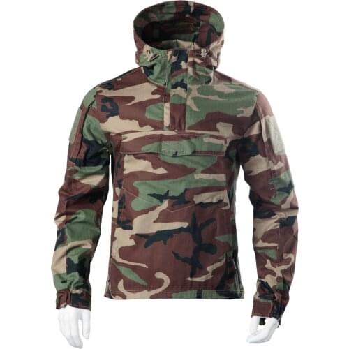 Spring Autumn Military Army Tactical Smock Special Field Combat Training Suit Outdoor Hunting Camouflage Mountaineering Tops