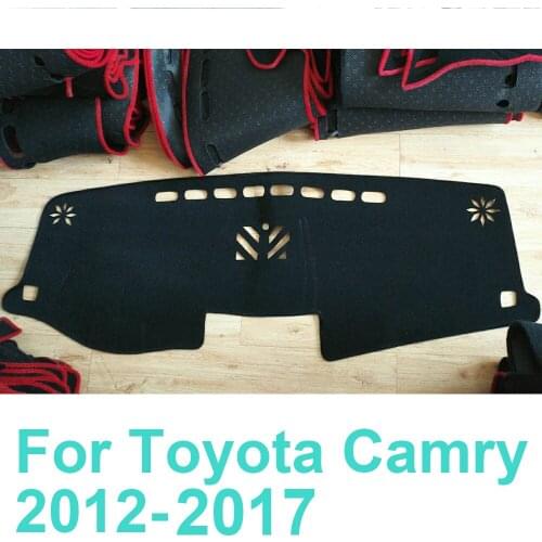 For Toyota Camry 2012 2013 2014 2015 2016 2017 DashMat Sun Dashboard Mat Cover Pad Car Interio