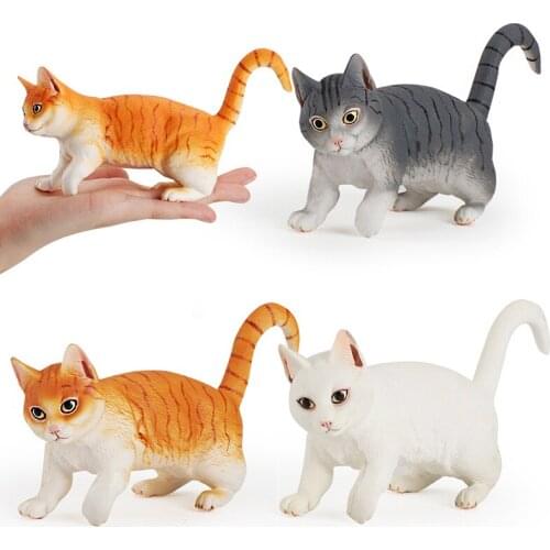 Simulation Model Cat Doll Figures Toy Creative Individuality Handicraft Ornaments Decoration