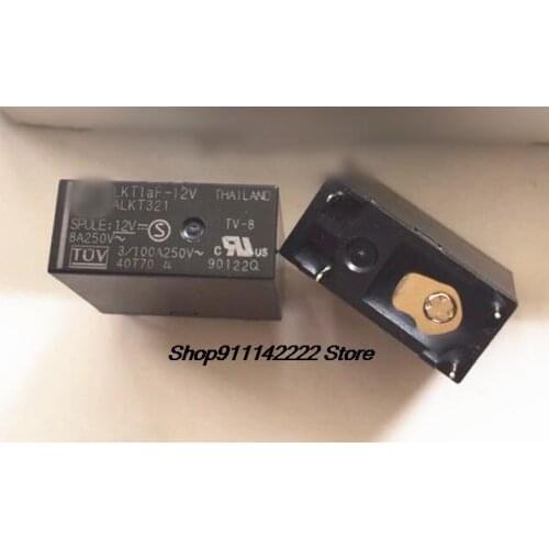 5Pcs/Lot LKT1aF-12V ALKT321 12VDC 4 Relay