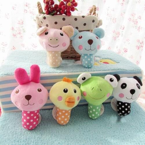 New Plush Dog Toys Pet Puppy Chew Squeaker Squeaky Sound Cute Zoo Designs Small Cats Breeds Animals Interactive Chewing products