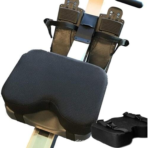 Resistance Rowing Machine Cushion Memory Foam Washable Sleeve Sports Horizontal Fixed Bicycle Memory Foam Cushion