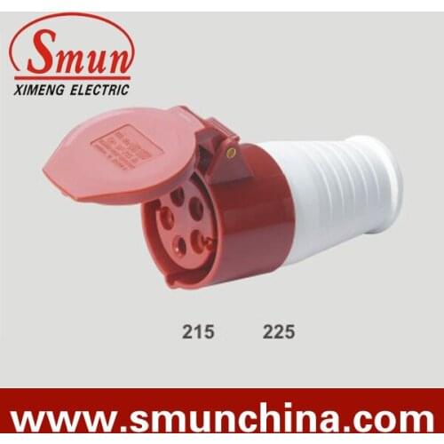 32A 3p+N+e 220-415v industrial socket with CE ROHS 1 year warranty european type