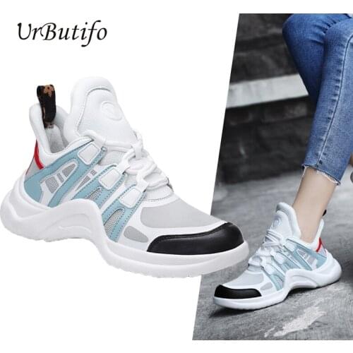UrButifo Casual Shoes Women Platform Casual Shoes Designer Ladies Trainers Sneakers Flats Vulcanized Shoes Zapatos De Mujer