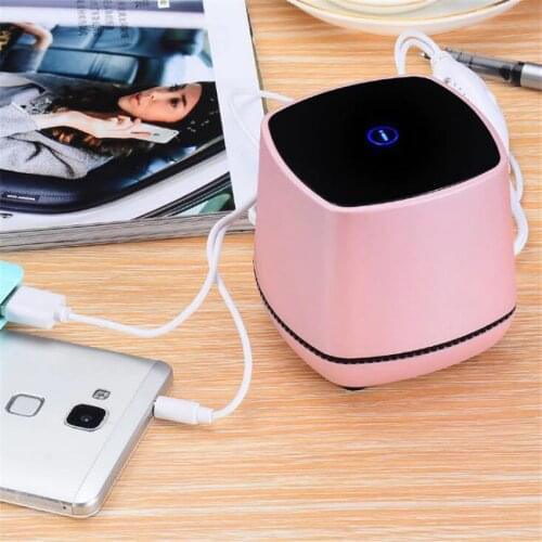 Mini Subwoofer Speakers 3.5mm Audio Hole USB Speaker Portable Desktop Computer Laptop Loudspeaker Wire Control Switch Speakers