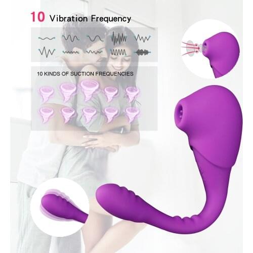 YEMA Suction Vibrator Vagina Clitoris Stimulator Dildo Adult Sex Toys for Woman Orgasm Anal Butt Plug Sex Machine