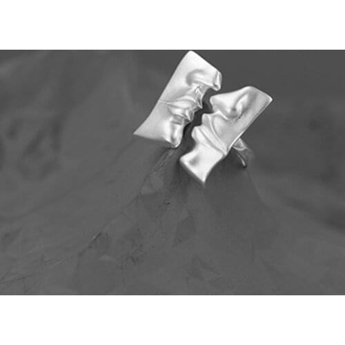 S.EAST SUN 925 Sterling Silver exquisite elegant personalized adjustable ring is suitable for womens fashion wedding party gift