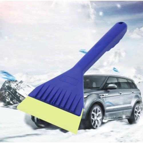 Winter Car Ice Scraper Snow Shovel Auto Vehicle Durable Snow Brush Quickly Removal Ice Residue for SUV/Motorcycle/Boat