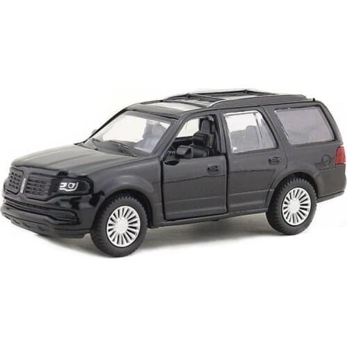 1:43 Scale Lincoln Navigator Alloy Pull-back Car Diecast Metal Model Car For Collection Christmas Children Gift V170