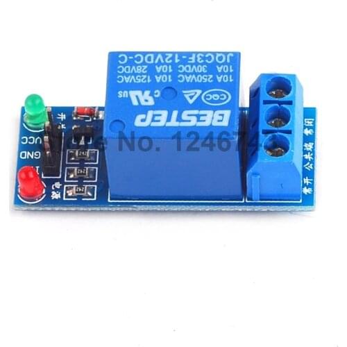 1PCS 1 Channel 12V Relay Module Low level for SCM Household Appliance Control For Arduino