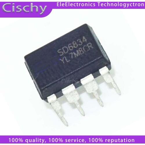 10PCS SD6834 DIP-8 SD6834 DIP8
