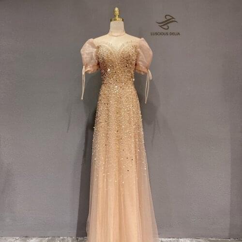 2020New style Luxurious Evening derss Sexy For Women Party dress vestido de noiva abendkleider Luscious delia