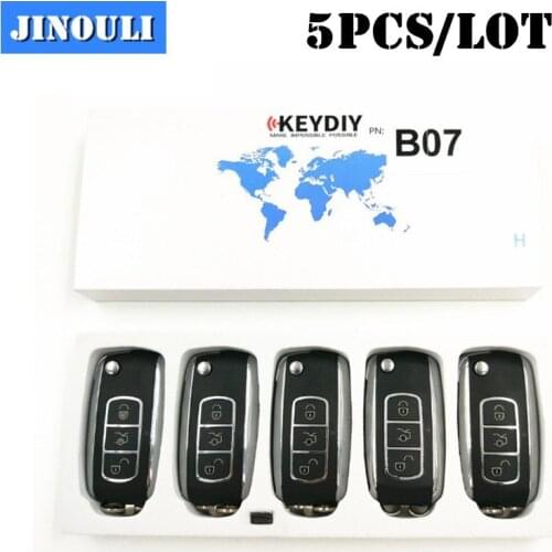 5PCS 3 Button Remote Key B07 KD Remote for URG200 KD900 KD200 Machine ,KEYDIY Remote key B07-3 3 Button remote key