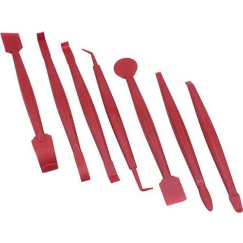 7pcs/set Car Vinyl Wrap Film Squeegee Scraper Tools Edge-closing Tool for Automobile Film Sticking Car Styling Auto Accessories