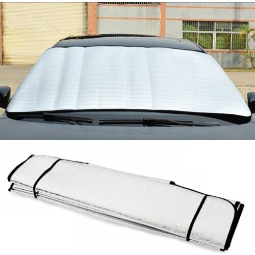 UV Protection Car Sun Shade for Windshield Sunshade Visor Foils Reflective Film Snow Cover Caravan Off Road 4x4 Auto Accessories