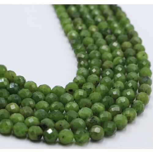 8mm 10mm Faceted Genuine Natural Canada Jades Stone Beads Round Loose No Dyed Canada Jaspers Beads For Jewelry Making DIY 15