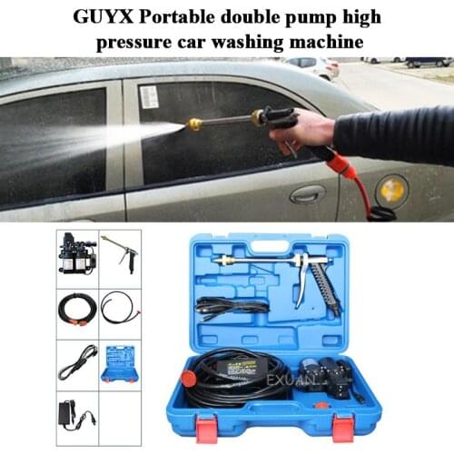 Household portable double pump car washer/220v ultra-high pressure car washer/high power/car washing water pump