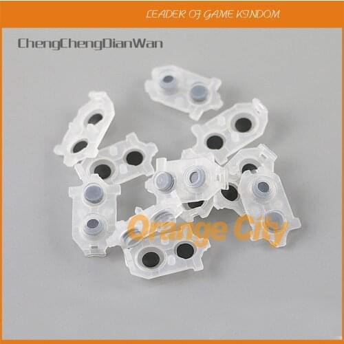 ChengChengDianWan JDS030 L2 R2 L1 R1 silicone conductive rubber buttons JDM-030 silicone rubber pads for ps4 200pcs/lot=100sets