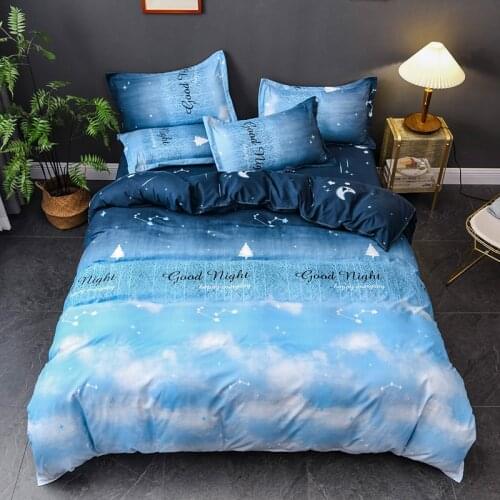160x200 Duvet Cover Queen Size Comforter Bedding Sets Comfortable Bed Linen 2 People High Quality Bed Sheets And Pillowcases