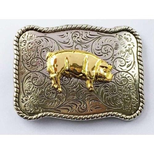 The Fashion Pig Belt Buckle
