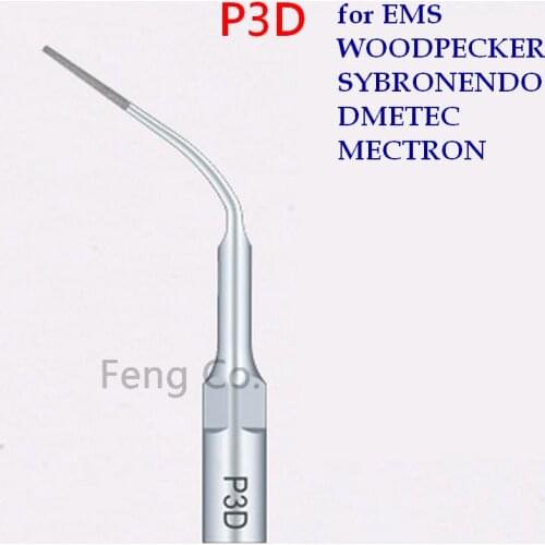 P3D Ultrasonic Scaler Tips Endo Perio Dental Scaling Fit EMS Woodpecker Handpiece Dentistry Instrument