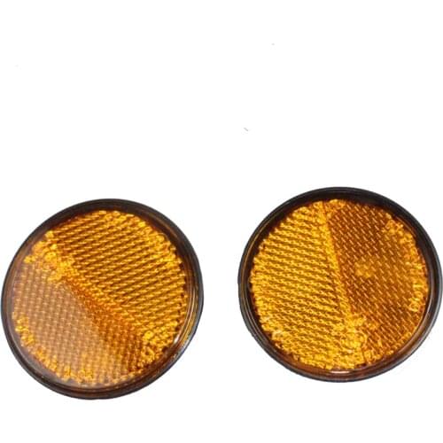 EEC-approved Electric Scooter Reflectors ATV/Mini Bikes Yellow Reflex Reflector (Scooter Parts & Accessories )